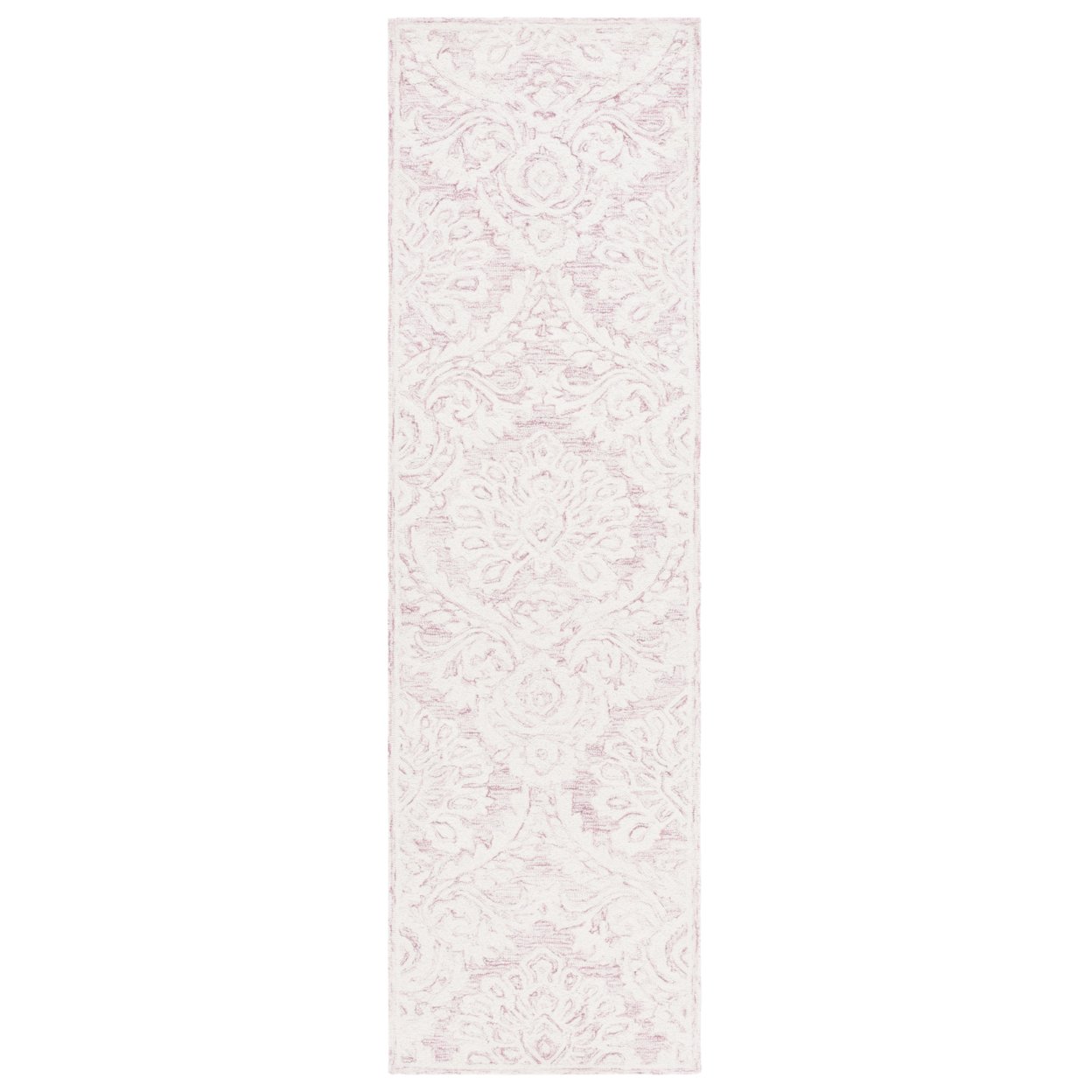 Safavieh BLM106U Blossom Pink / Ivory - Beige / Blue, 2'-3 X 8' Runner