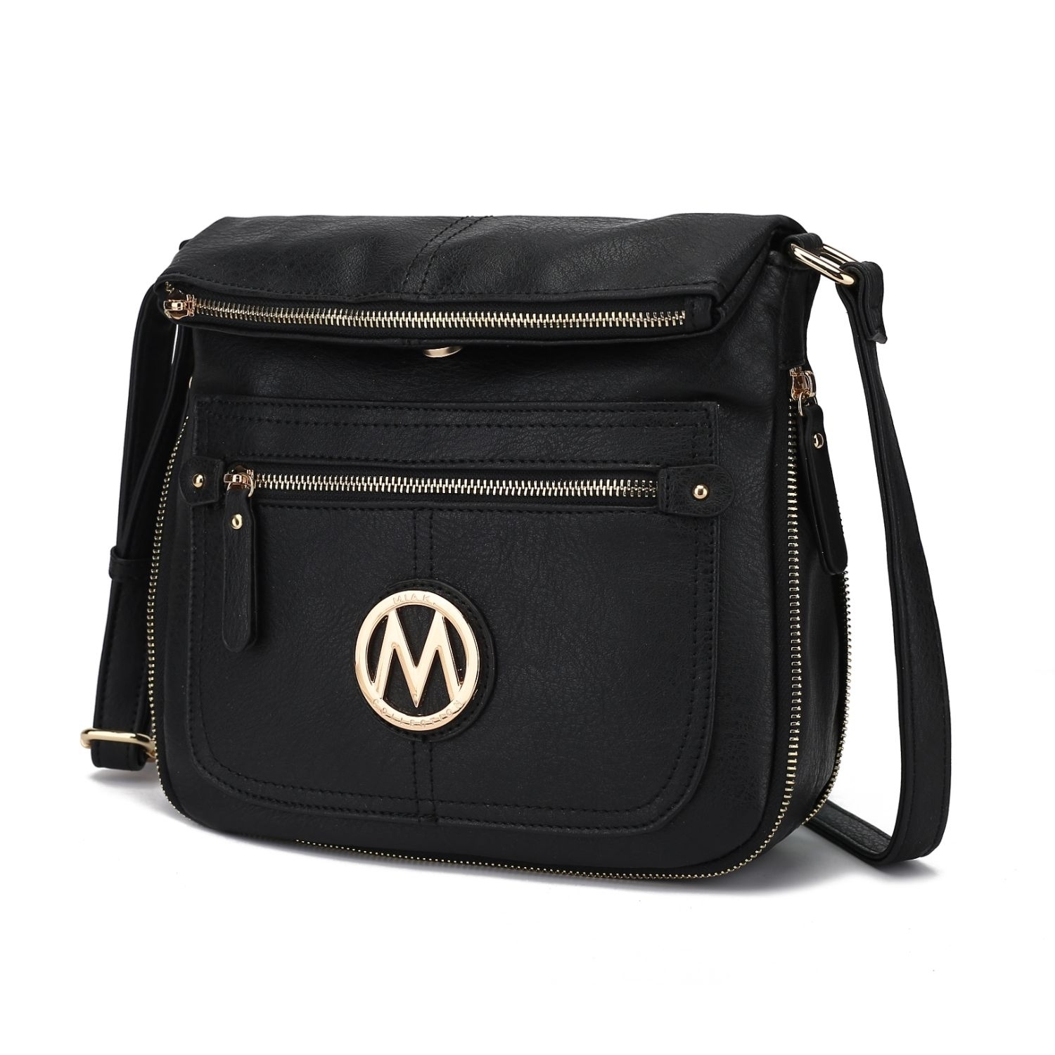 MKF Collection Luciana Crossbody Handbag By Mia K. - Black
