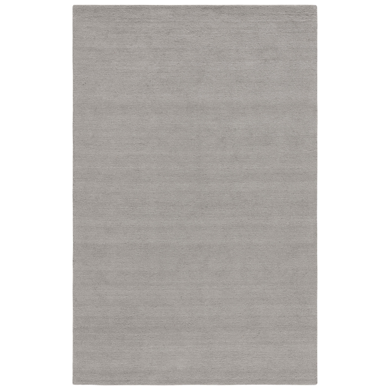 Safavieh OMP101F Outdoor Micro-Loop Grey - Light Grey / Ivory, 6' X 6' Square