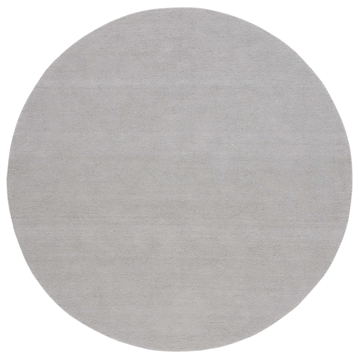 Safavieh OMP101F Outdoor Micro-Loop Grey - Light Grey / Ivory, 6' X 6' Round