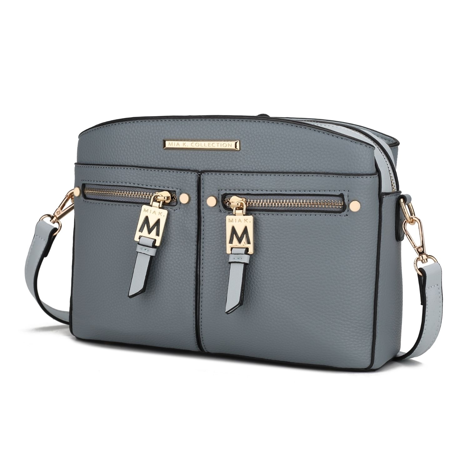MKF Collection Zoely Crossbody Handbag By Mia K - Denim-Light Blue