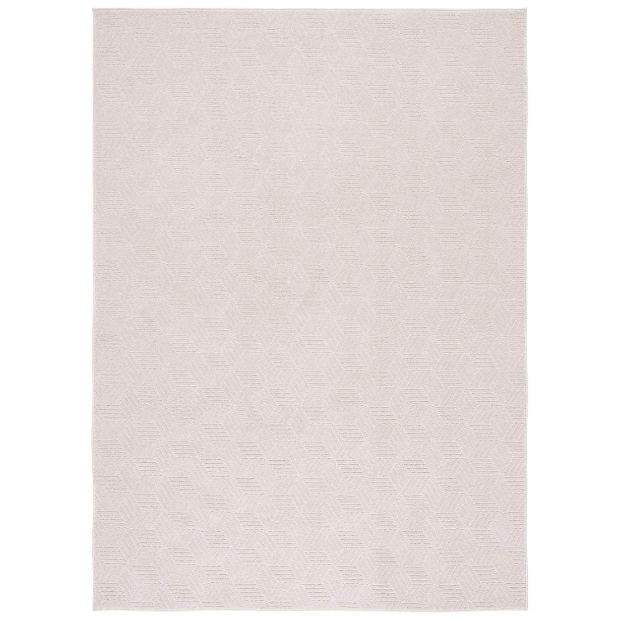 Safavieh PNS410A Pattern And Solid Ivory - Brown / Ivory, 6'-7 X 9' Rectangle