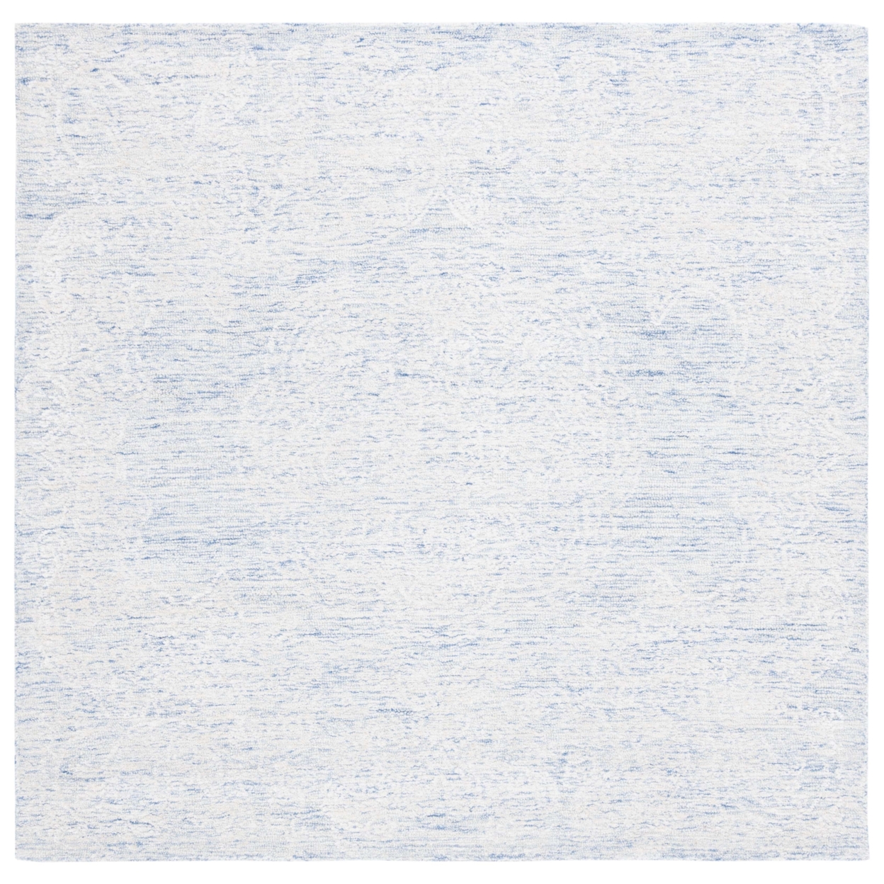 Safavieh PRE303M Precious Blue / Ivory - Grey / Ivory, 6' X 6' Square