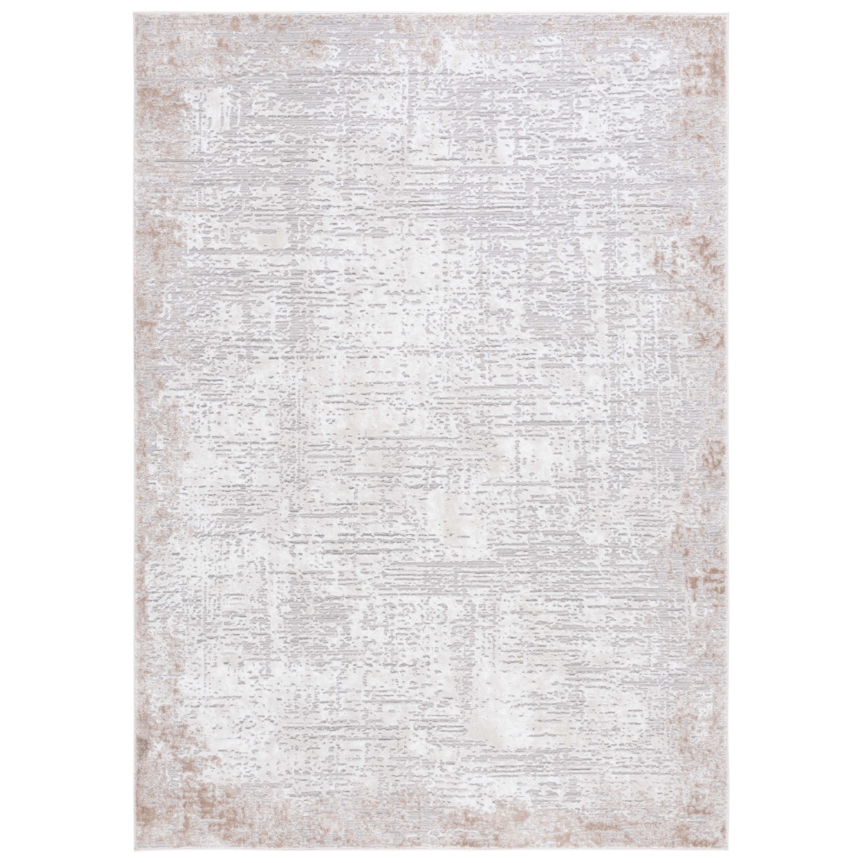 Safavieh PRK101D Parker Taupe / Grey Gold - Ivory / Multi, 4' X 6' Rectangle