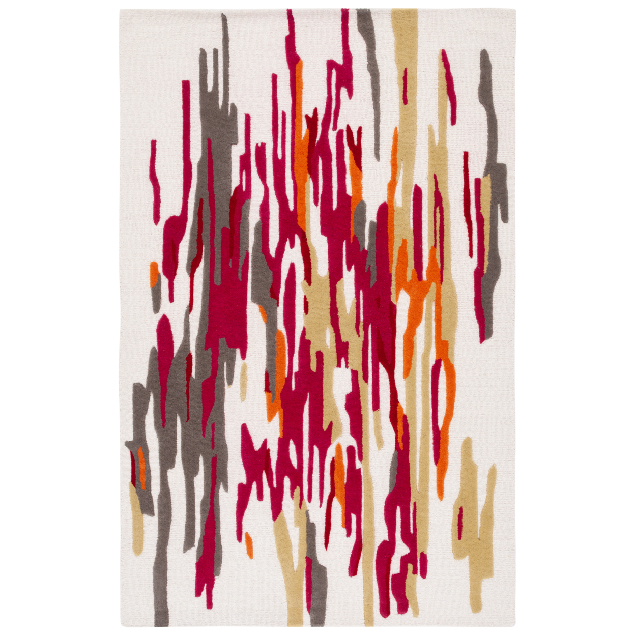 Safavieh RD858Q Rodeo Drive Ivory / Red - Blue, 6' X 6' Square