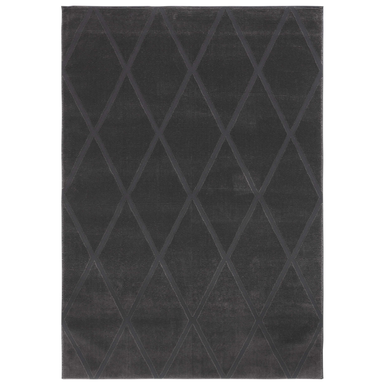 SAFAVIEH REV104H Revive Charcoal - Taupe, 2'-7 X 5' Rectangle