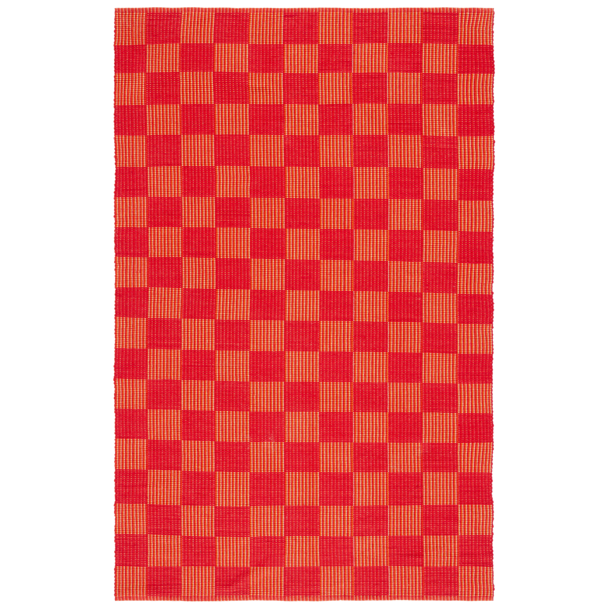 Safavieh STK801Q Striped Kilim Red / Rust - Grey / Light Grey, 4' X 6' Rectangle