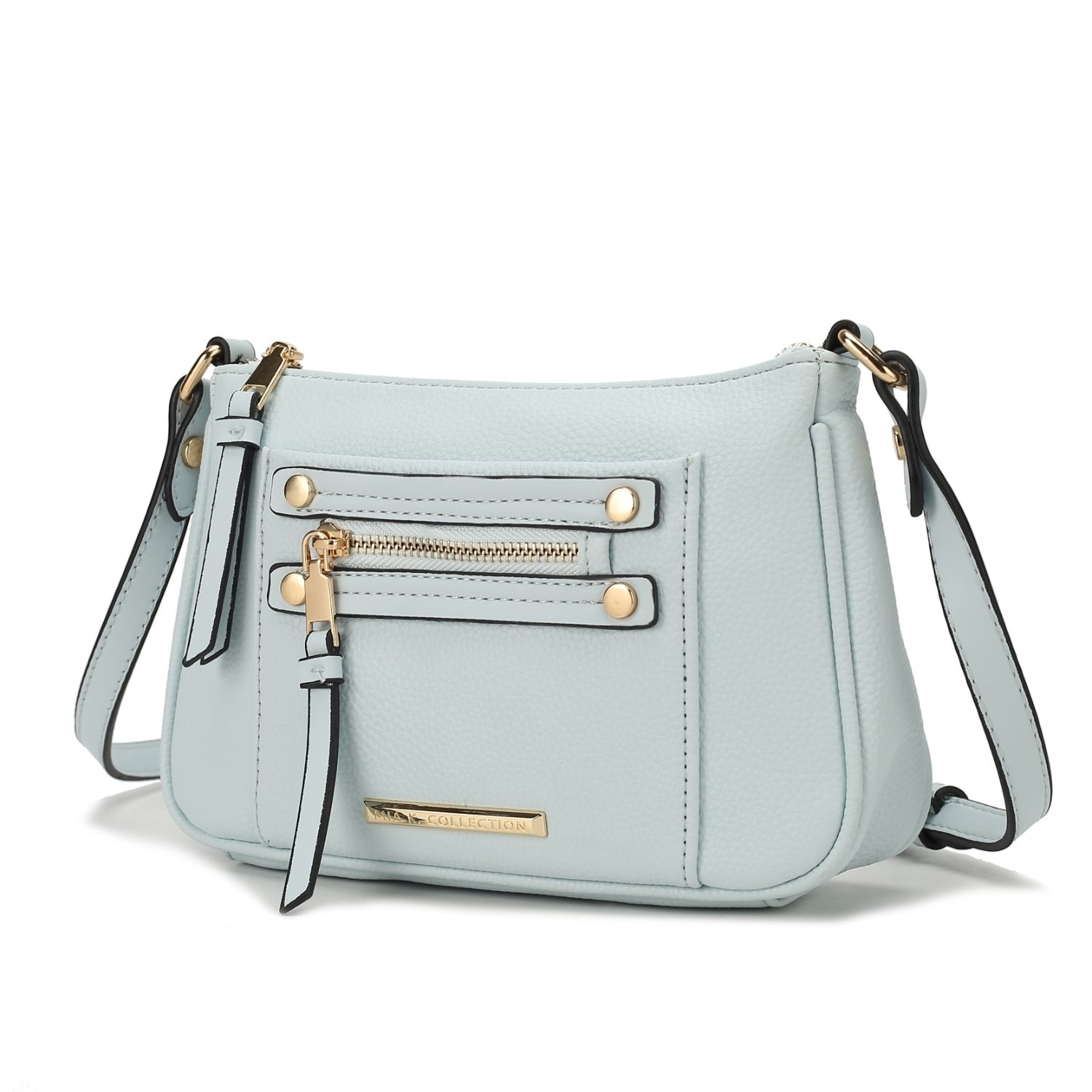 MKF Collection Essie Crossbody Handbag By Mia K - Light Blue