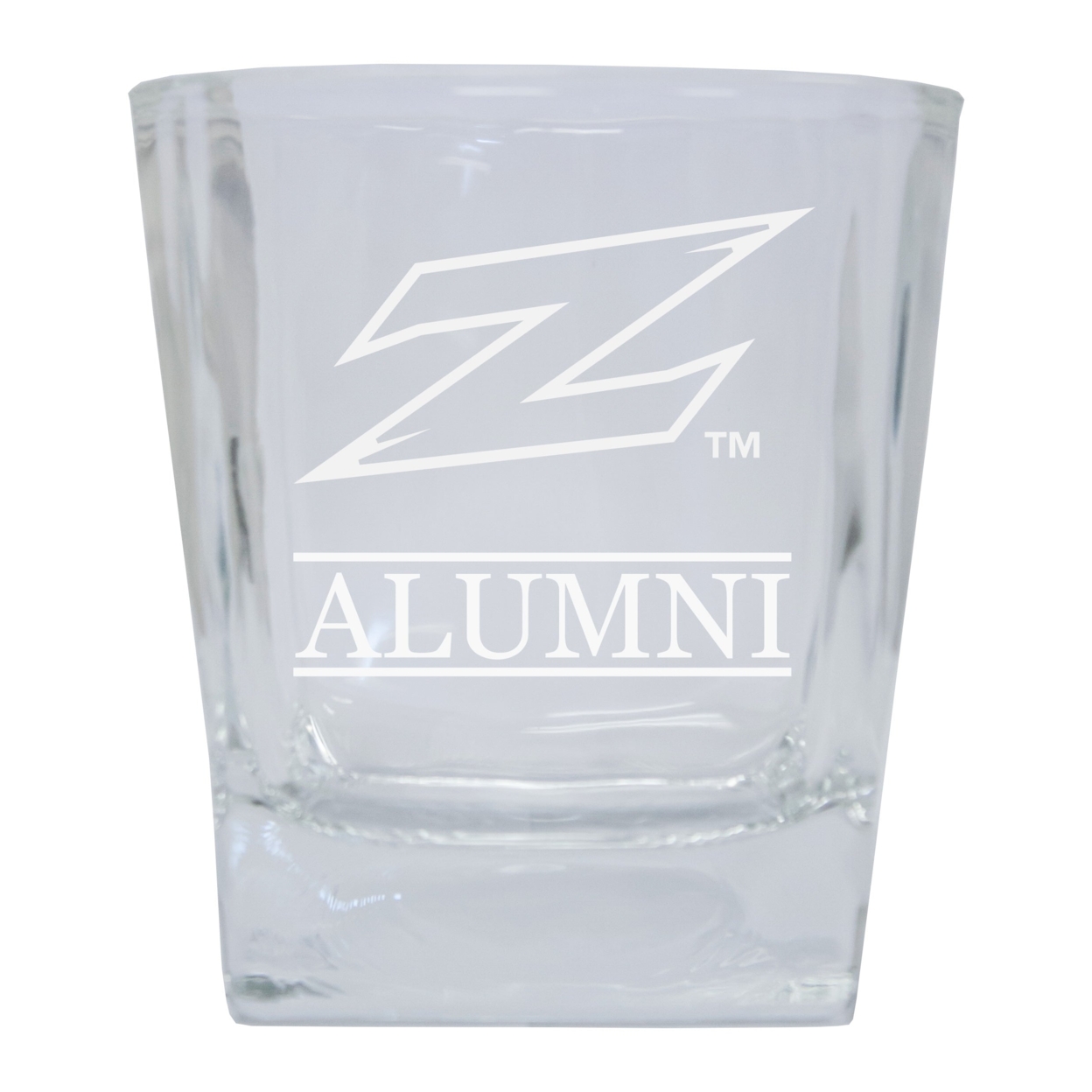 Akron Zips College Etched Alumni 8oz Glass Tumbler