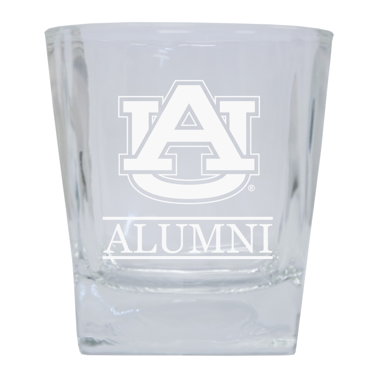 Auburn Tigers Etched Alumni 10oz Glass Tumbler