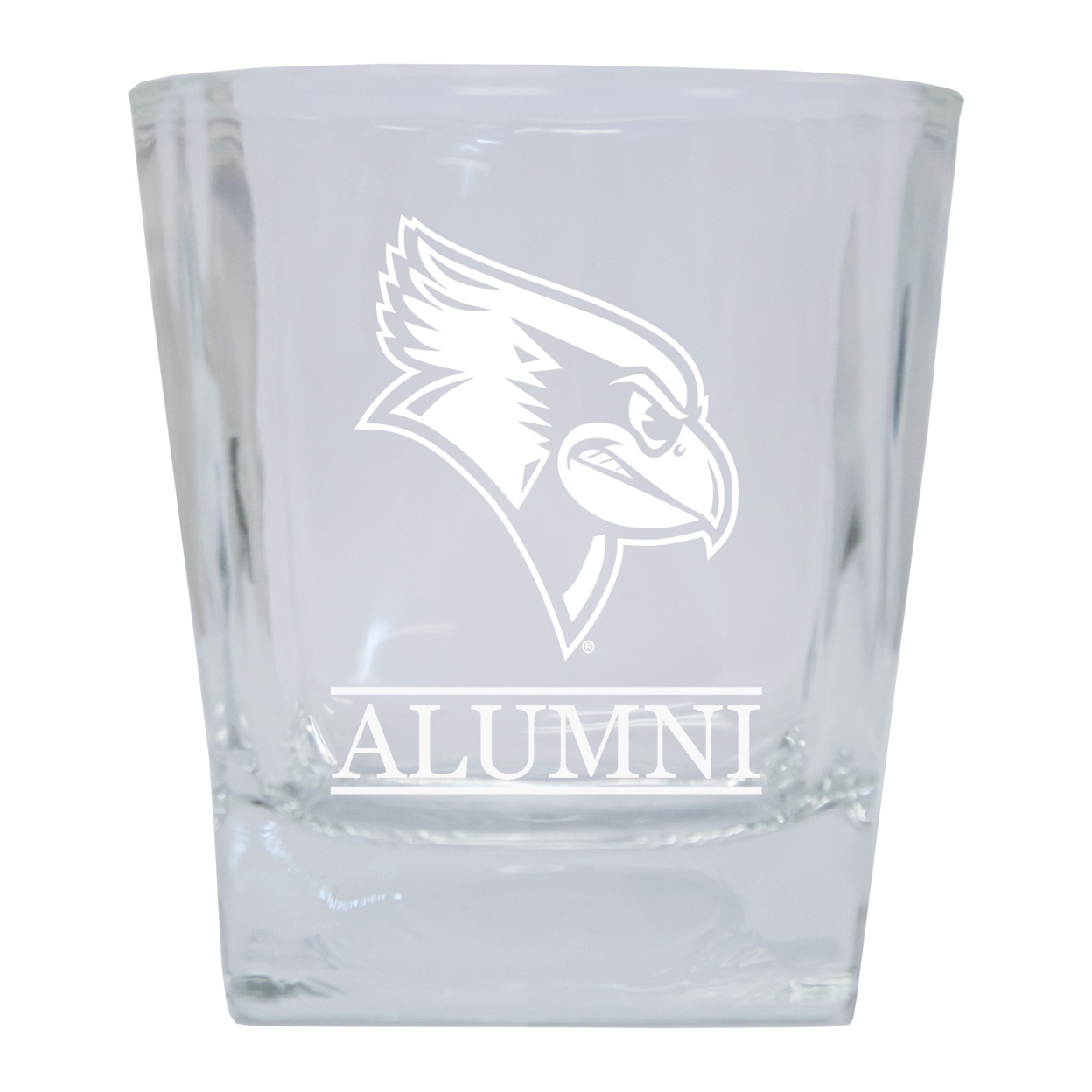 Illinois State Redbirds Etched Alumni 10oz Glass Tumbler