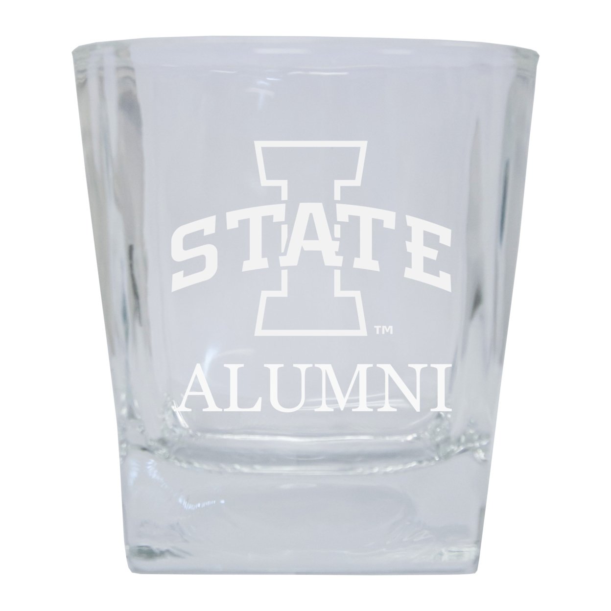 Iowa State Cyclones Etched Alumni 10oz Glass Tumbler