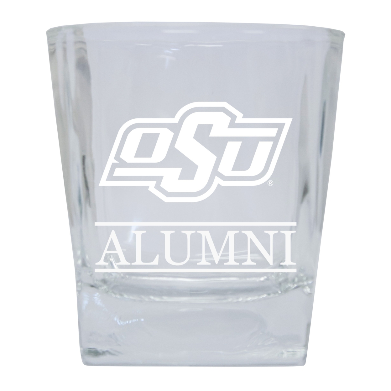 Oklahoma State Cowboys Etched Alumni 10oz Glass Tumbler