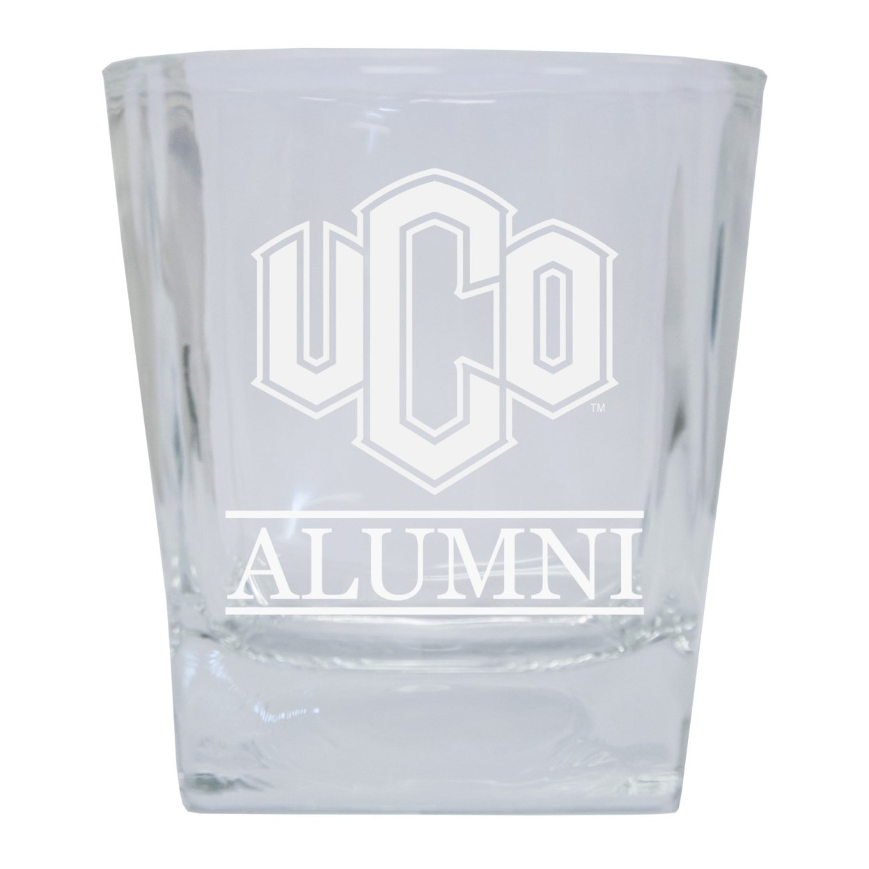 University Of Central Oklahoma Bronchos Etched Alumni 10oz Glass Tumbler