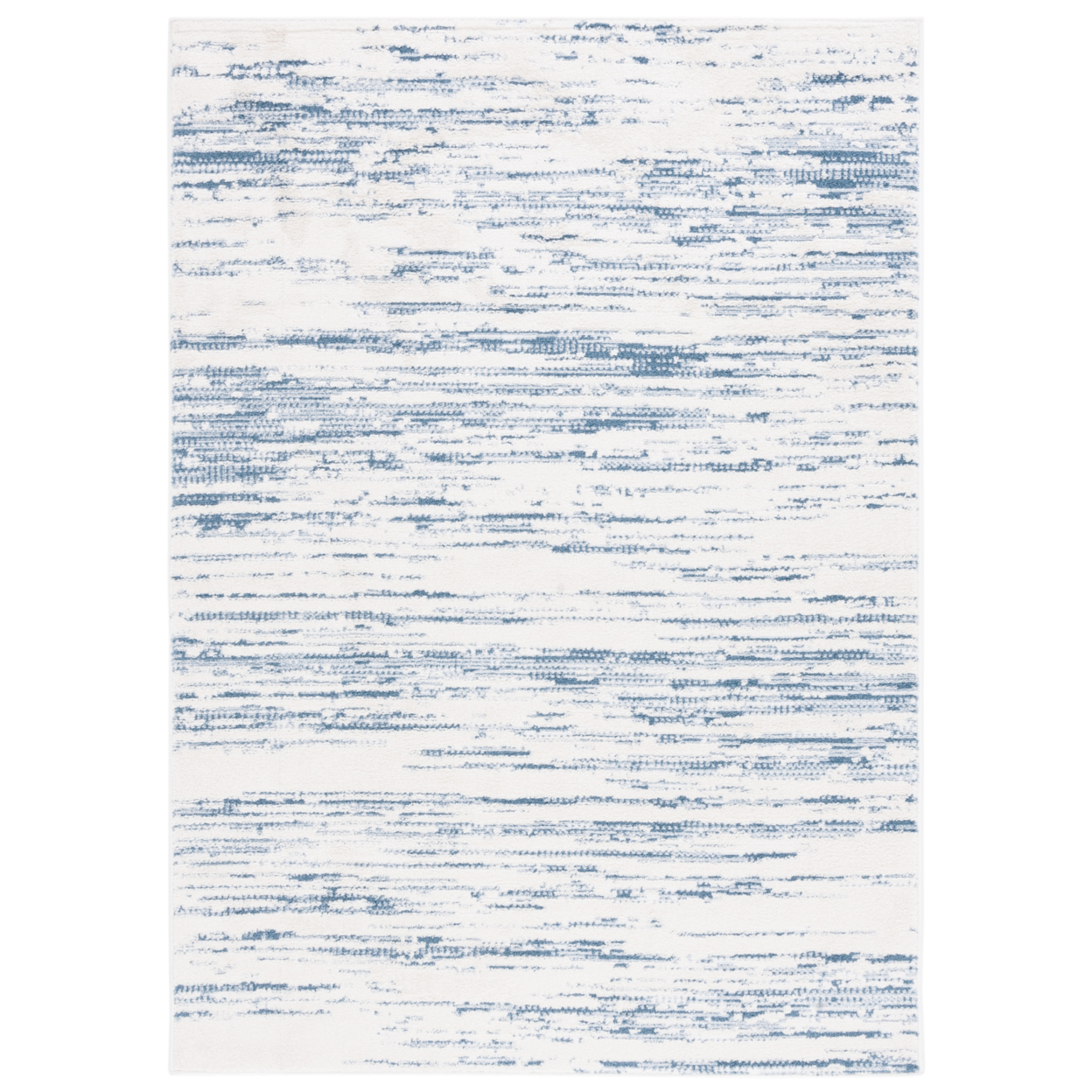 Safavieh ALM742M Alamo Blue / Ivory - Grey / Light Grey, 9' X 12' Rectangle