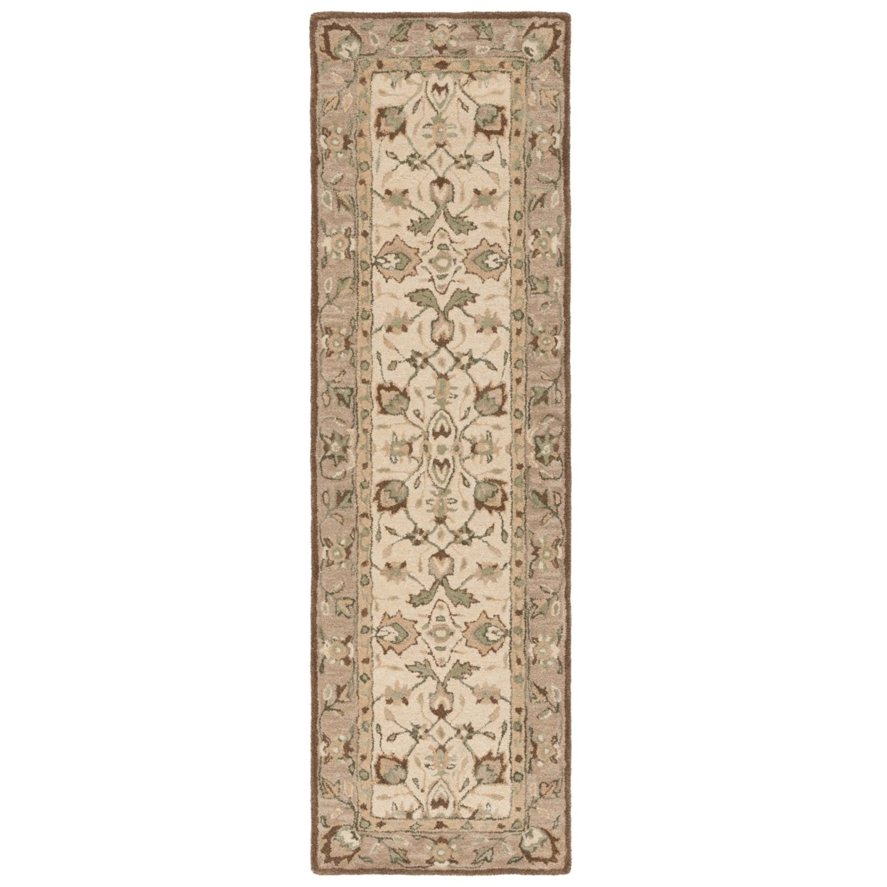 Safavieh AT65B Antiquity Ivory / Beige - Ivory / Grey, 2' X 3' Accent