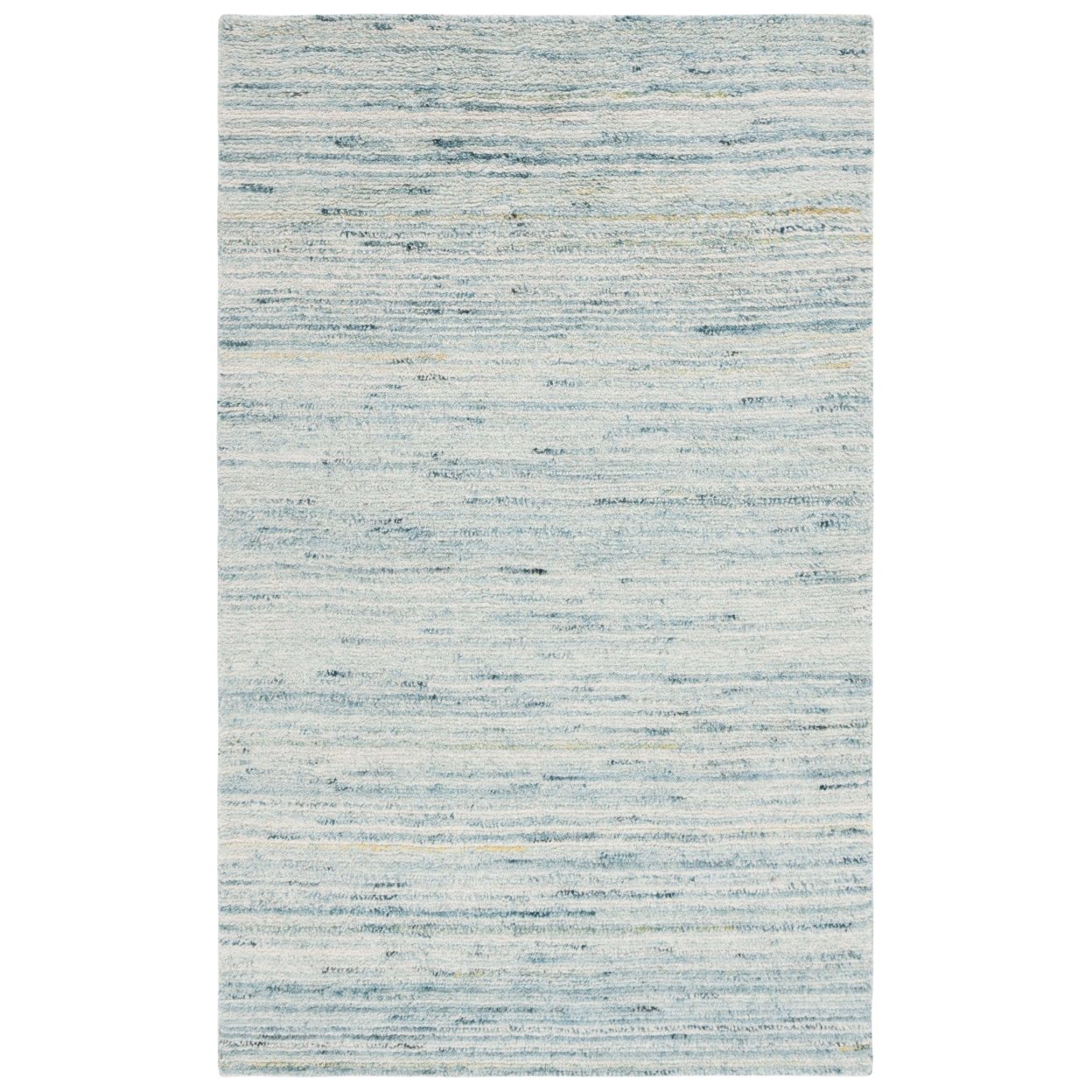 Safavieh CSB792K Casablanca Turquoise / Ivory - Charcoal / Natural, 5' X 8' Rectangle