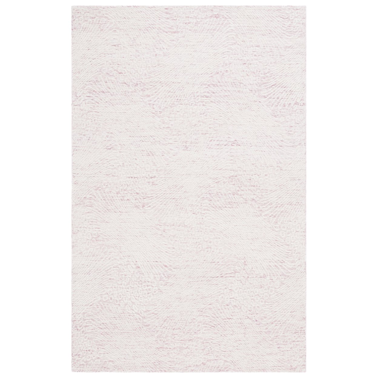 Safavieh EBN105U Ebony Pink / Ivory - Silver / Grey, 6' X 9' Rectangle
