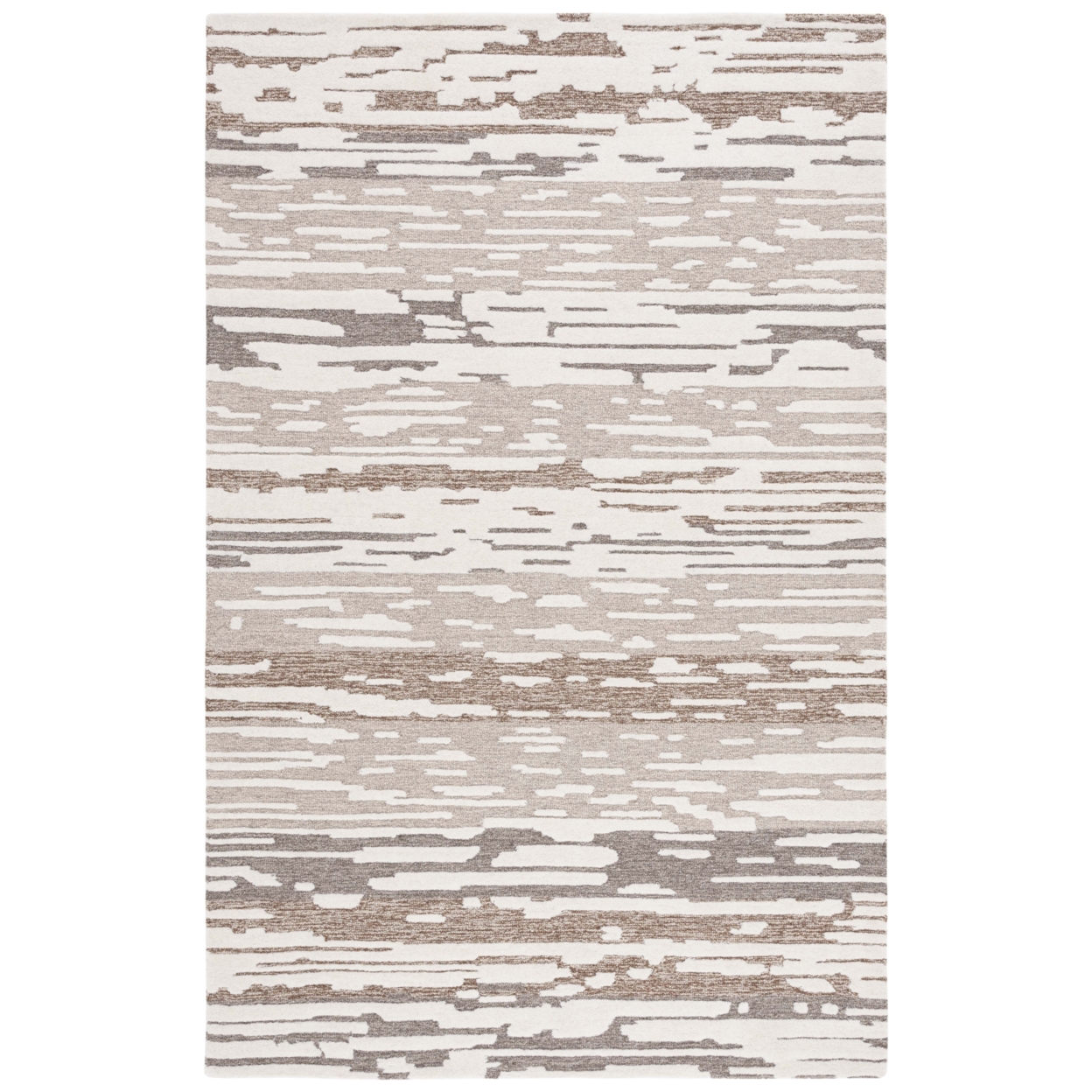 Safavieh FTV133B Fifth Avenue Natural / Brown - Blue / Ivory, 4' X 6' Rectangle