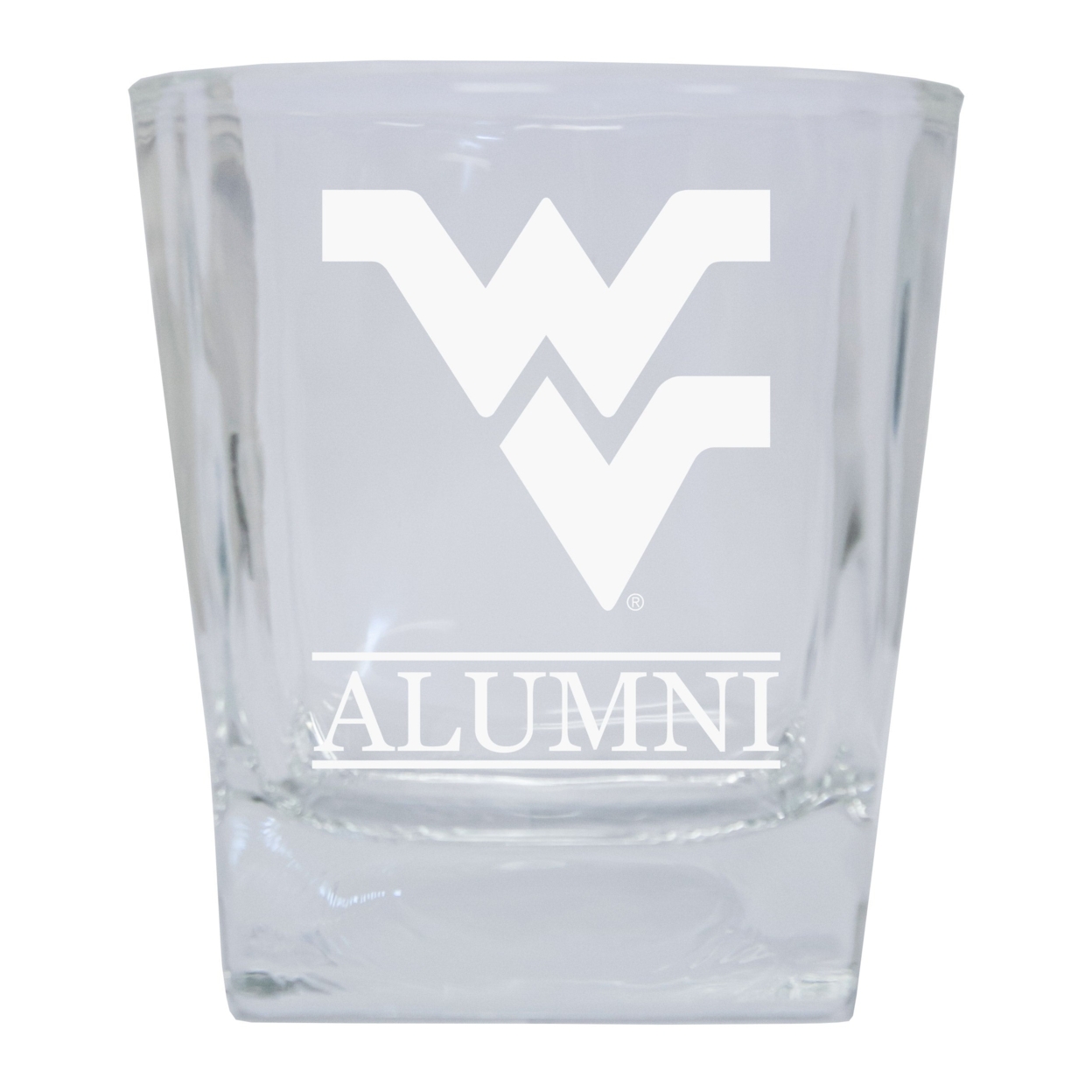 West Virginia Mountaineers Etched Alumni 10oz Glass Tumbler
