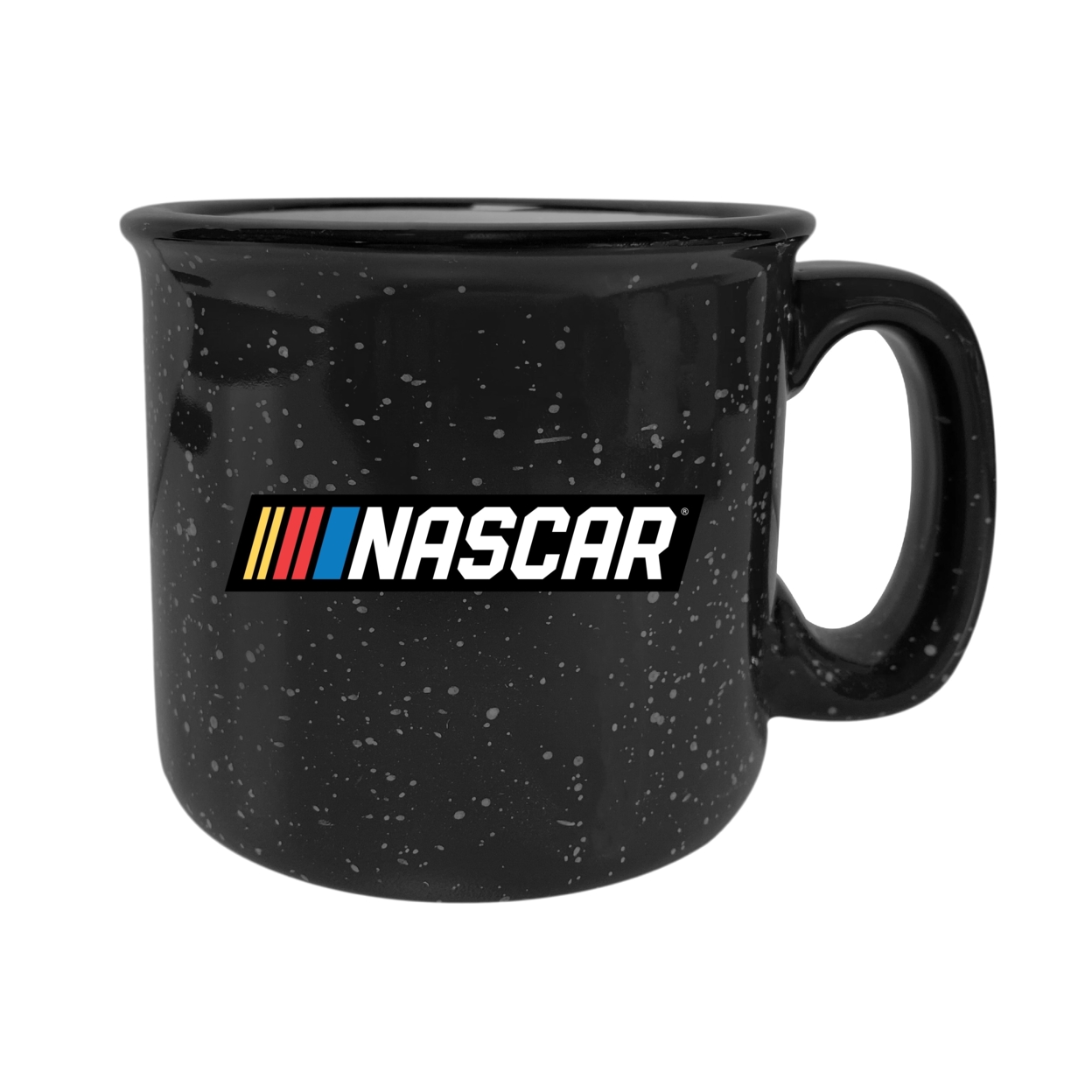 NASCAR Officially Licensed Ceramic Camper Mug 16oz - Black