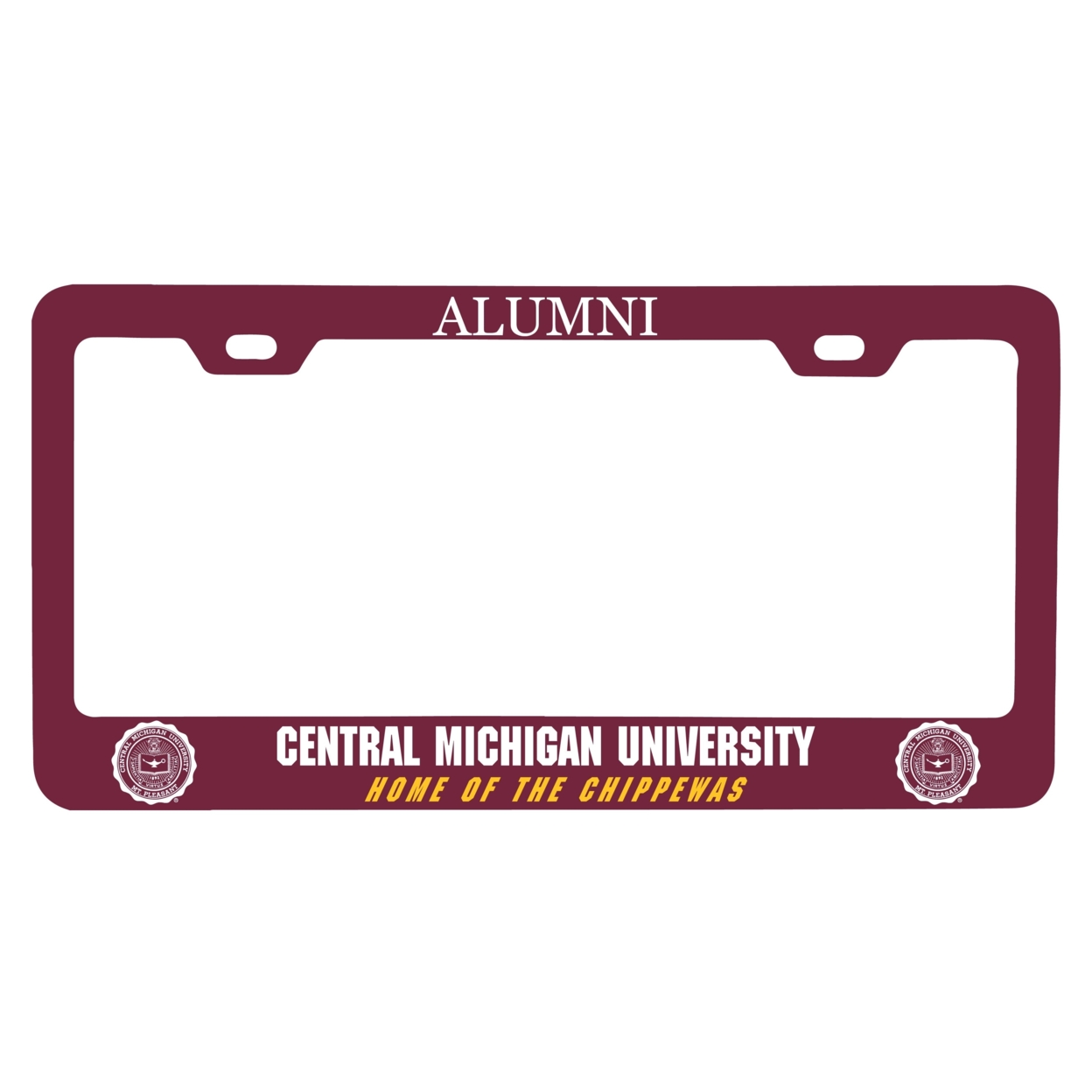 Central Michigan University Alumni License Plate Frame