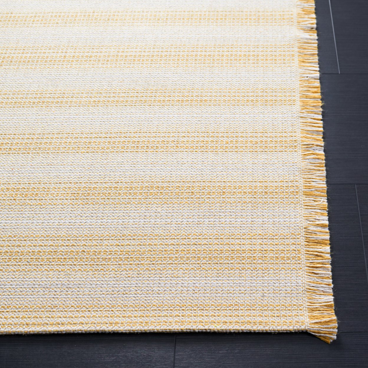 Safavieh AGT501C Augustine 500 Ivory / Yellow - Charcoal / Ivory, 8' X 10' Rectangle