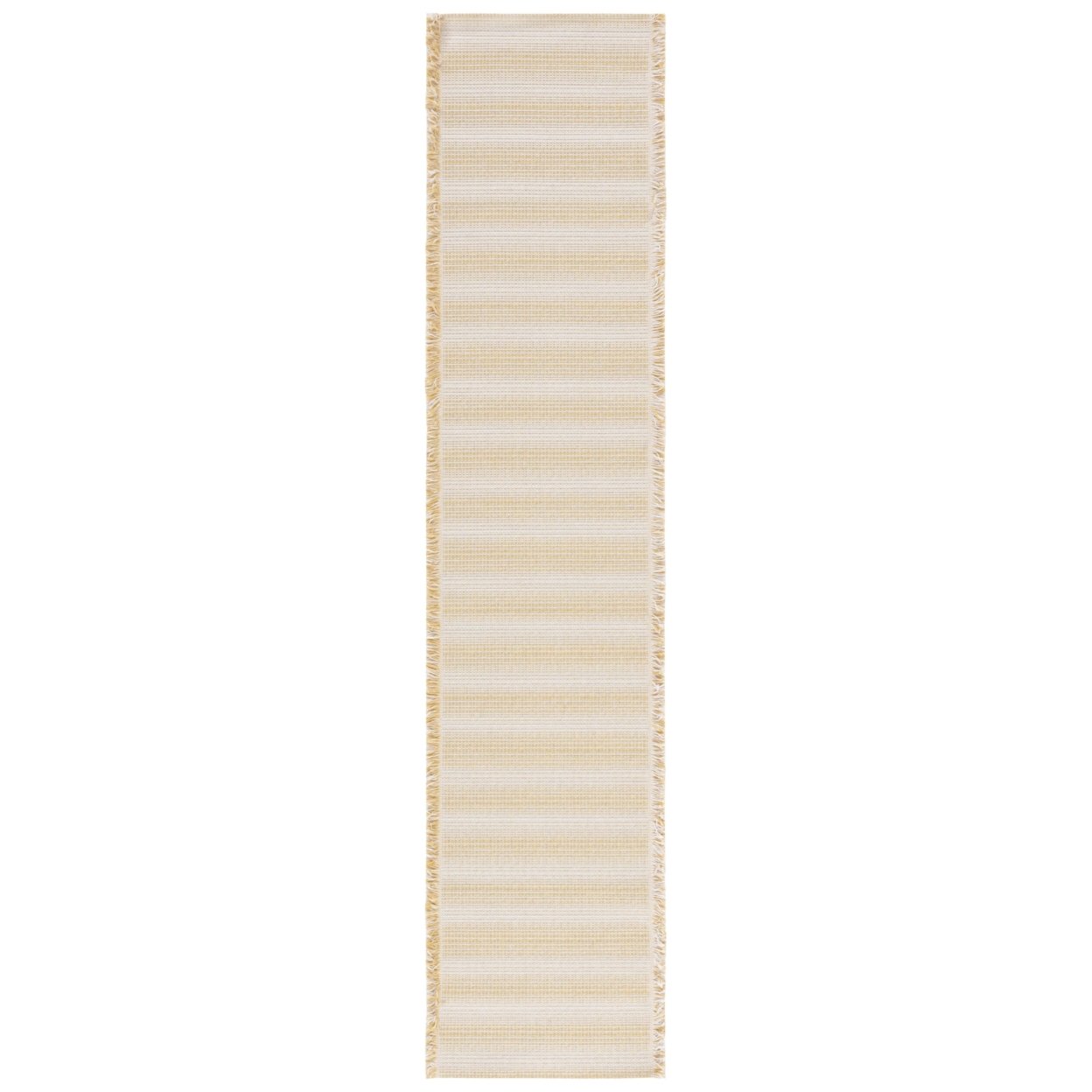 Safavieh AGT501C Augustine 500 Ivory / Yellow - Charcoal / Ivory, 2' X 9' Runner