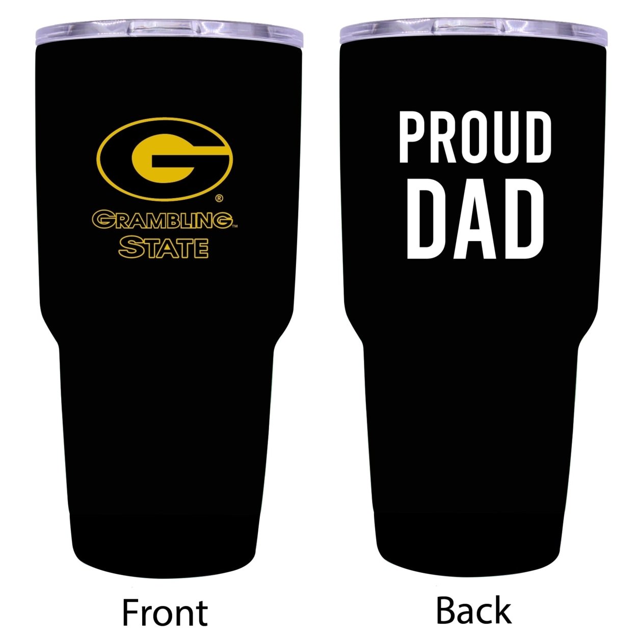 Grambling State Tigers 24oz Proud Dad Insulated Stainless Steel Tumbler