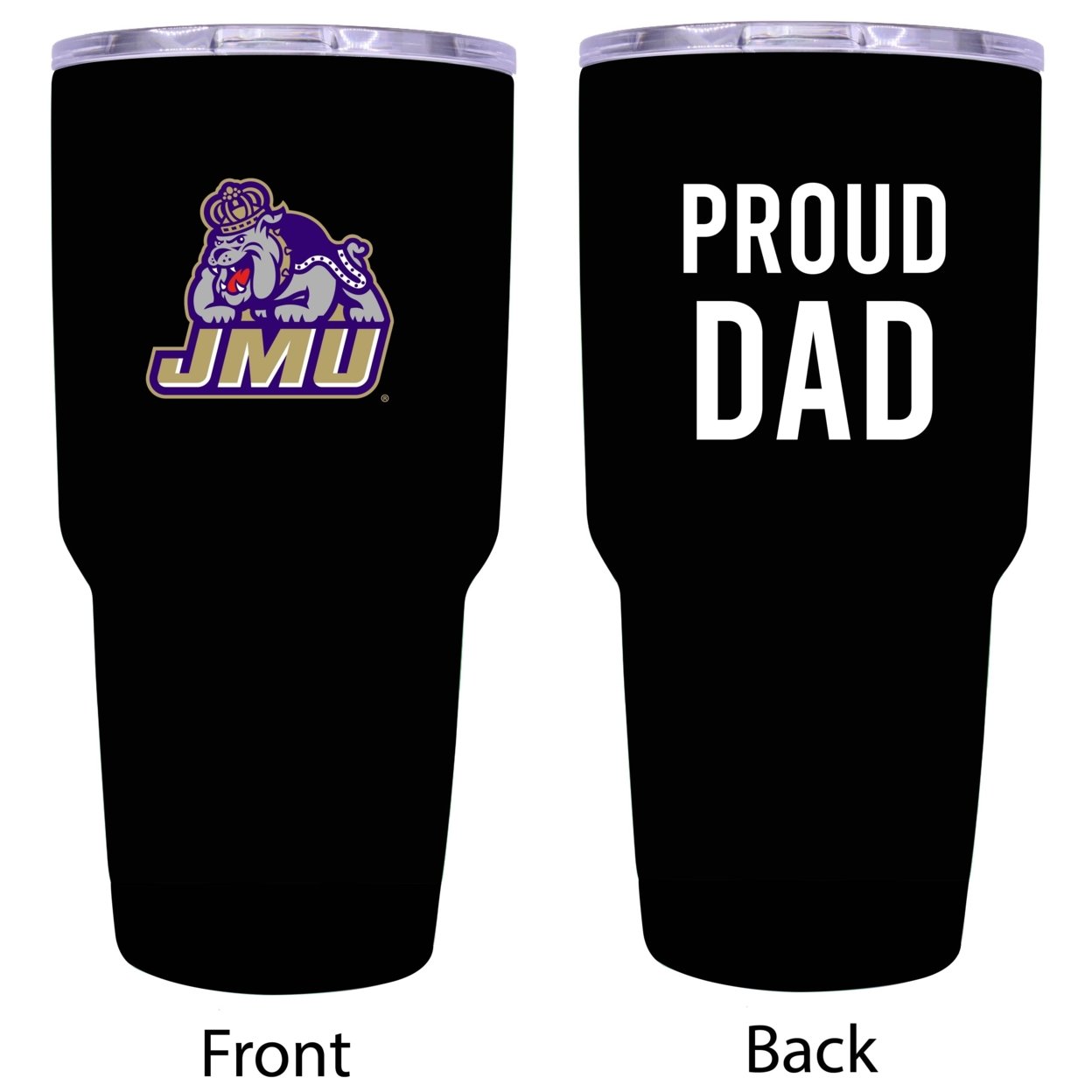 James Madison Dukes Proud Dad 24oz Insulated Stainless Steel Tumbler