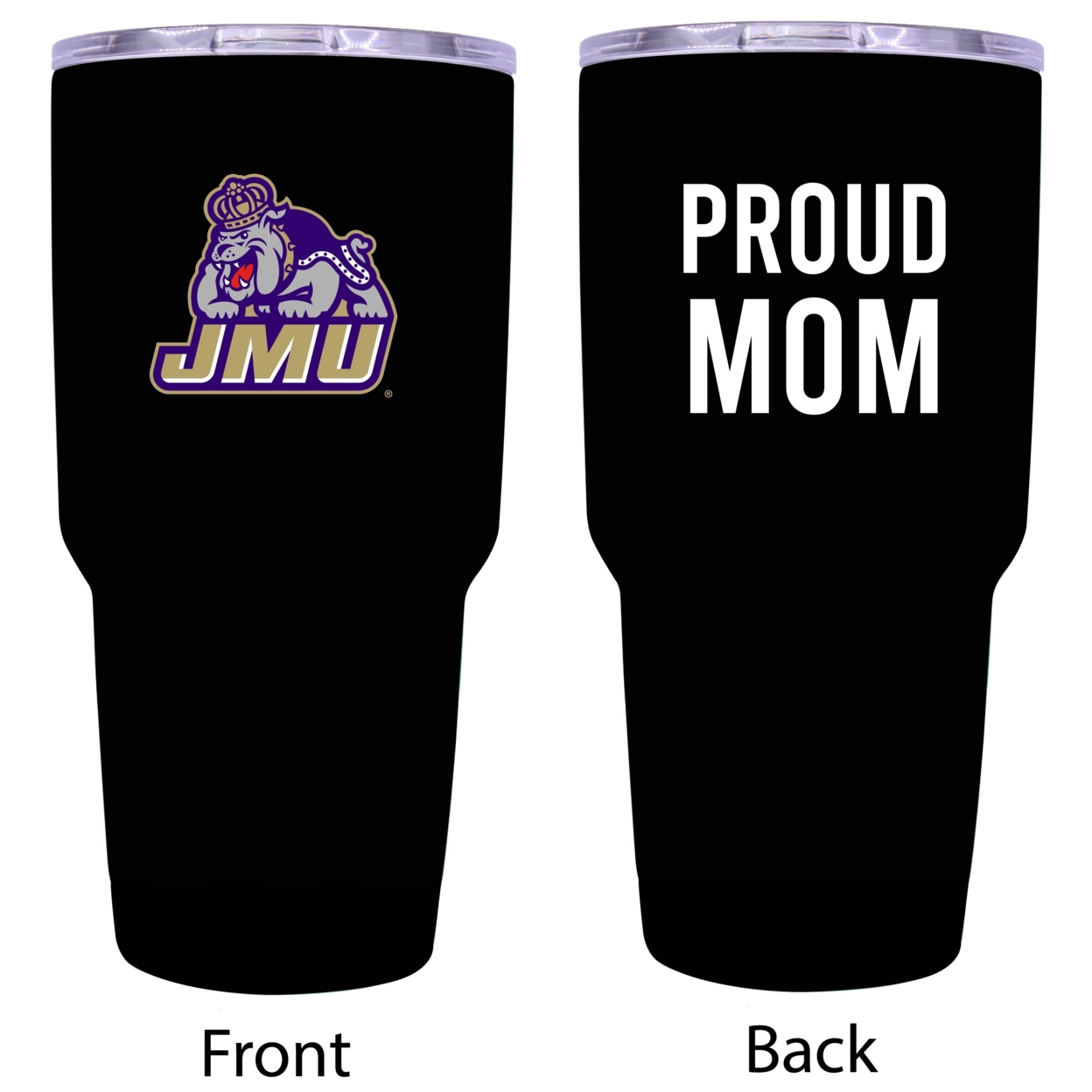 James Madison Dukes Proud Mom 24 Oz Insulated Stainless Steel Tumbler