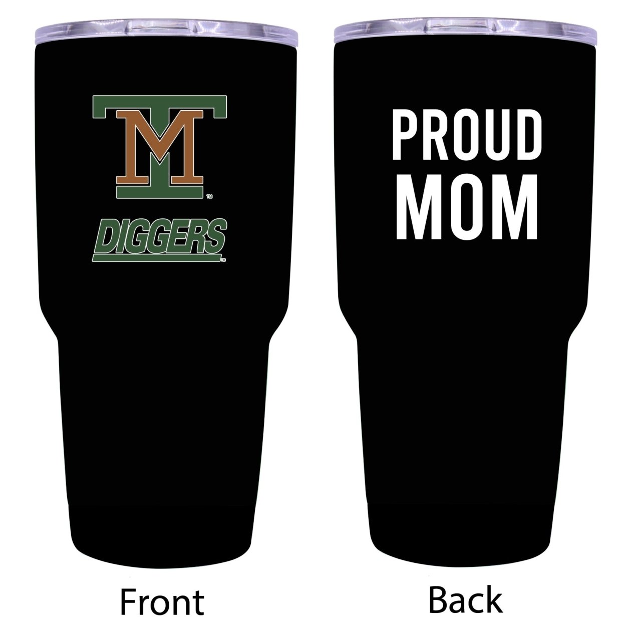 Montana Tech Proud Mom 24 Oz Insulated Stainless Steel Tumbler