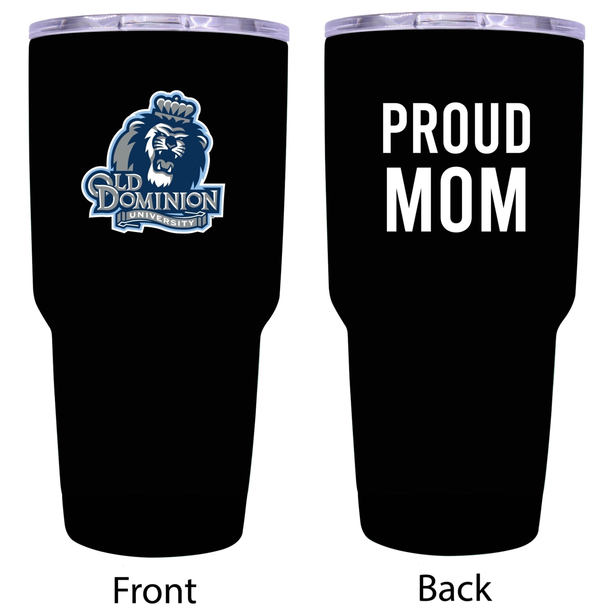 Old Dominion Monarchs Proud Mom 24 Oz Insulated Stainless Steel Tumbler