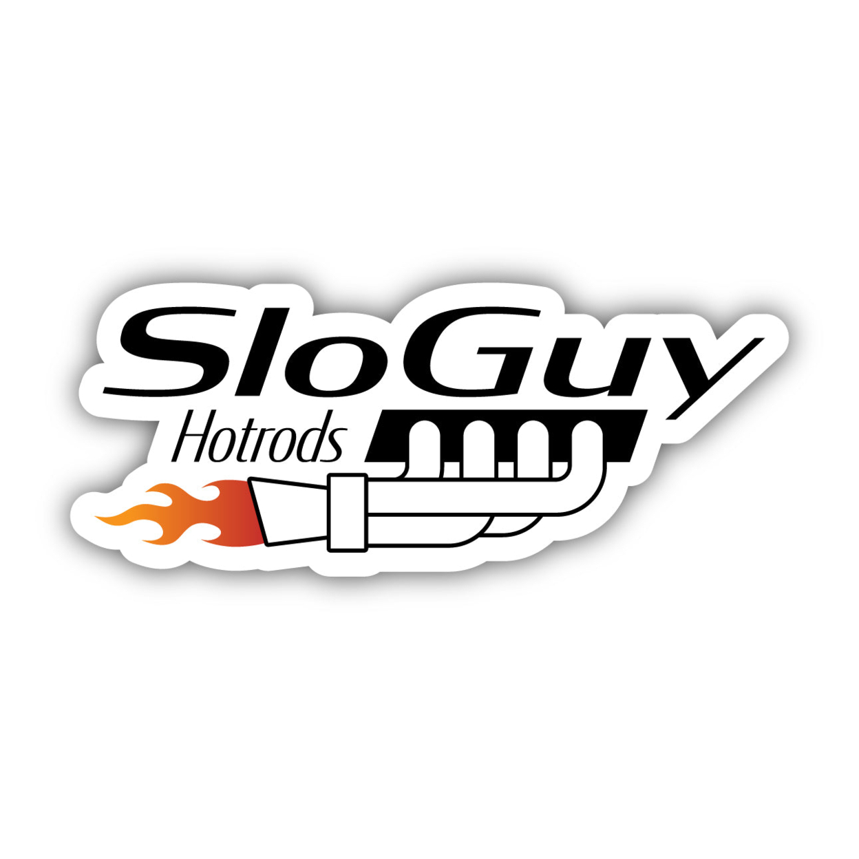 SloGuy Hotrods Vinyl Decals - 9 Wide