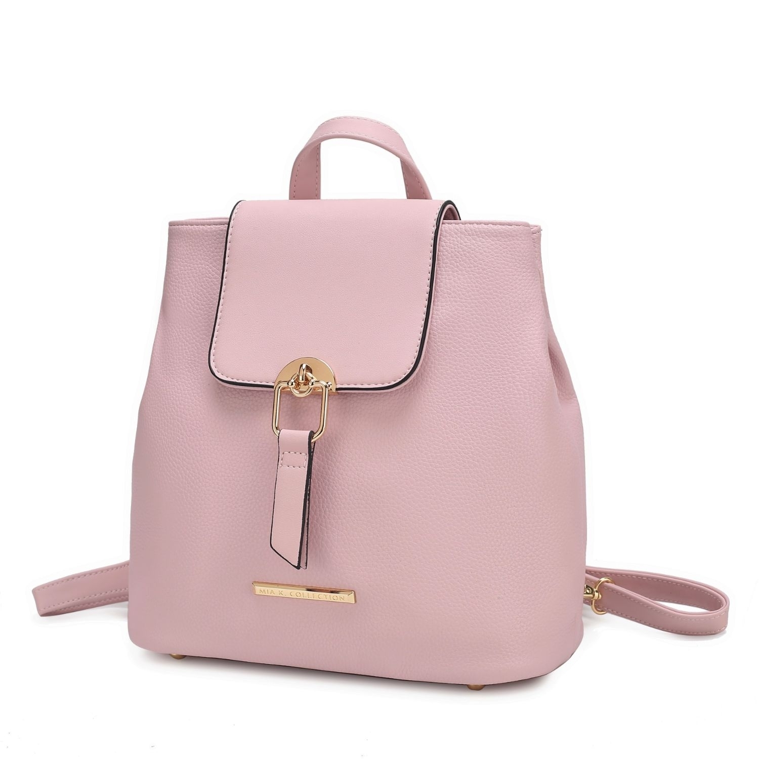 MKF Collection Ingrid Vegan Leather Women's Convertible Backpack By Mia K - Pink