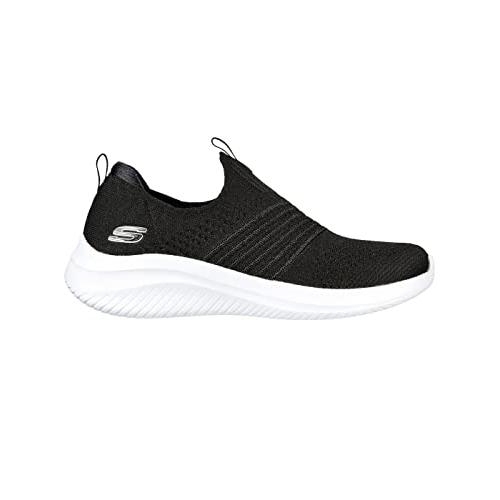 Skechers Sport Women's Ultra Flex 3.0-Classy Charm Sneaker BLACK/WHITE - BLACK/WHITE, 7