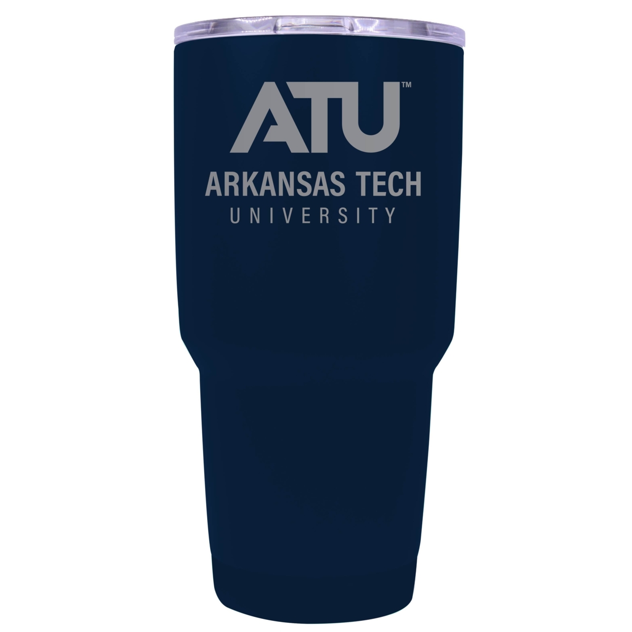 Arkansas Tech University 24 Oz Insulated Tumbler Etched - Choose Your Color - Navy