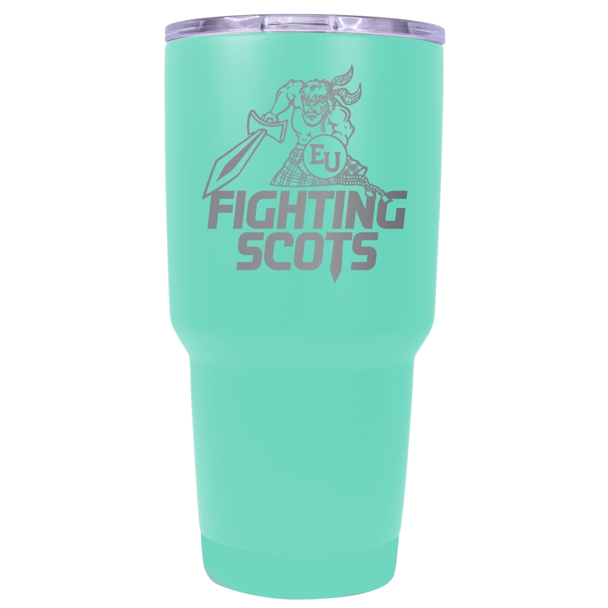 Edinboro University 24 Oz Laser Engraved Stainless Steel Insulated Tumbler - Choose Your Color. - Seafoam
