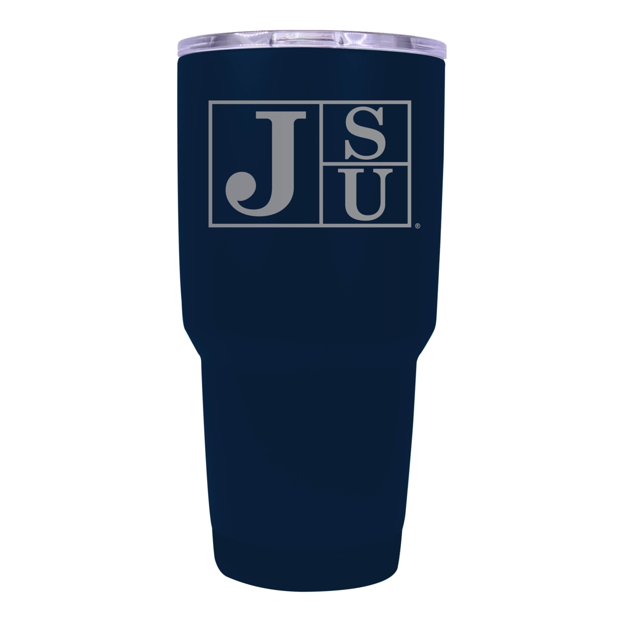 Jackson State University 24 Oz Laser Engraved Stainless Steel Insulated Tumbler - Choose Your Color. - Navy