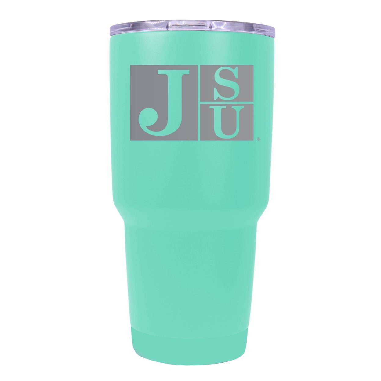 Jackson State University 24 Oz Laser Engraved Stainless Steel Insulated Tumbler - Choose Your Color. - Seafoam