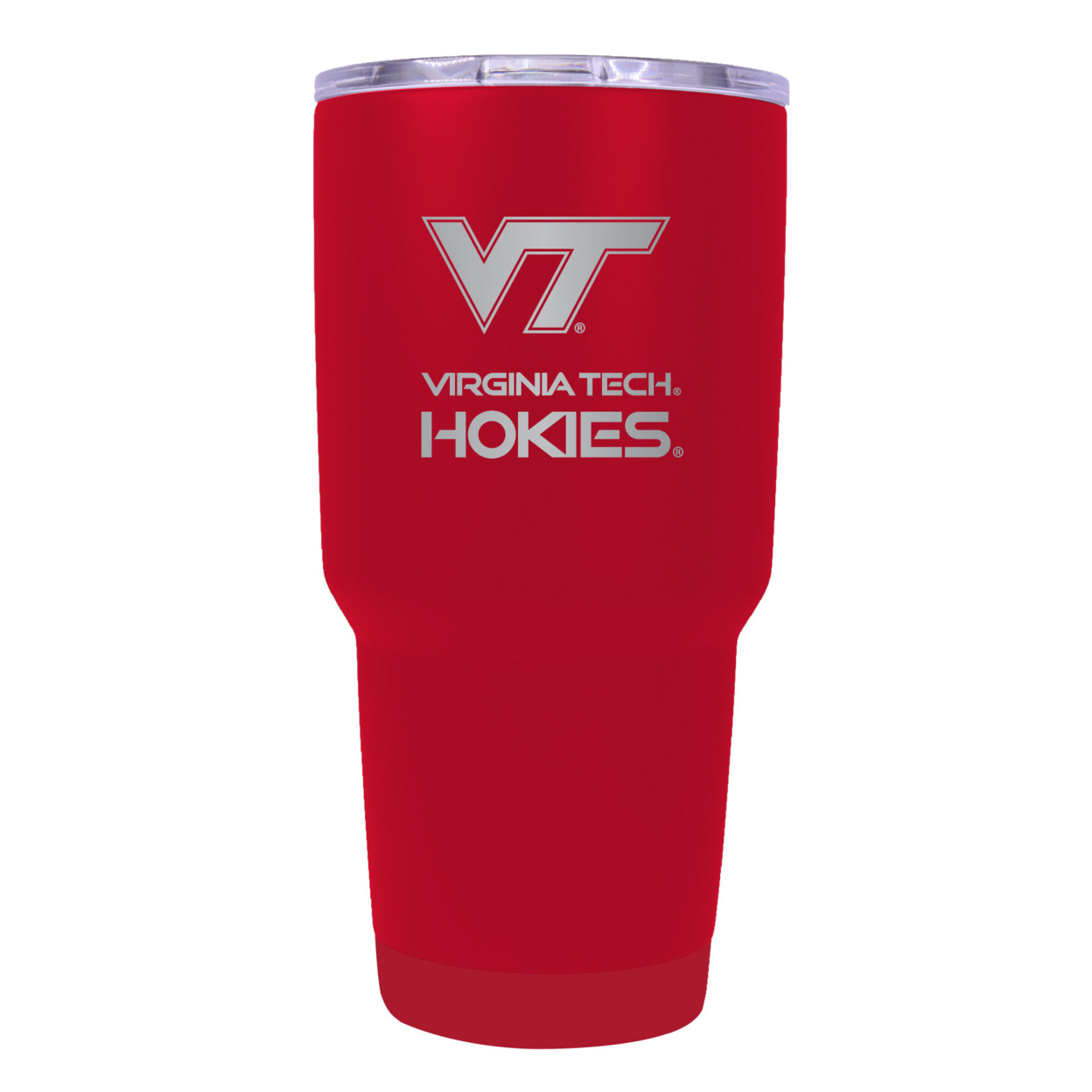 Virginia Tech Hokies 24 Oz Insulated Tumbler Etched - Choose Your Color - Seafoam