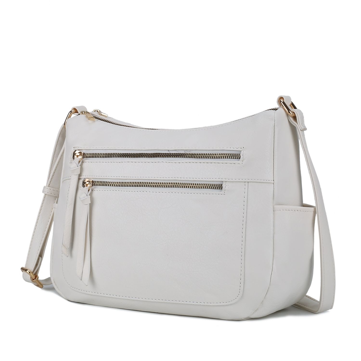 MKF Collection Zilla Vegan Leather Women's Shoulder Bag By Mia K - White
