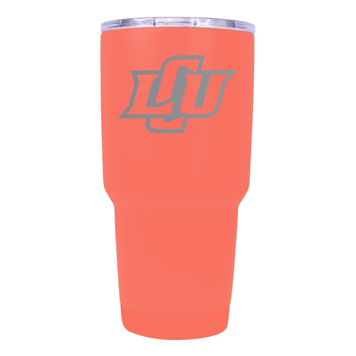 Lubbock Christian University Chaparral 24 Oz Laser Engraved Stainless Steel Insulated Tumbler - Choose Your Color. - Coral