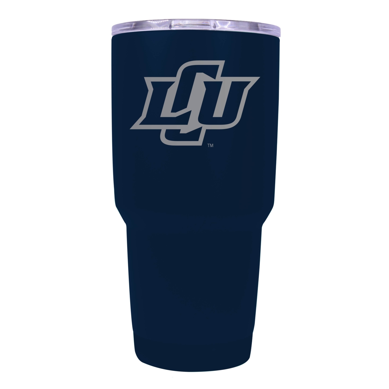 Lubbock Christian University Chaparral 24 Oz Laser Engraved Stainless Steel Insulated Tumbler - Choose Your Color. - Navy