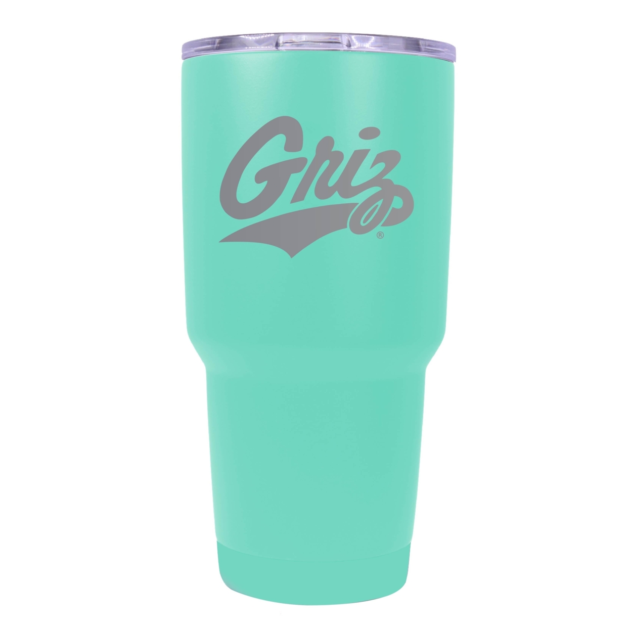 Montana University 24 Oz Laser Engraved Stainless Steel Insulated Tumbler - Choose Your Color. - Seafoam