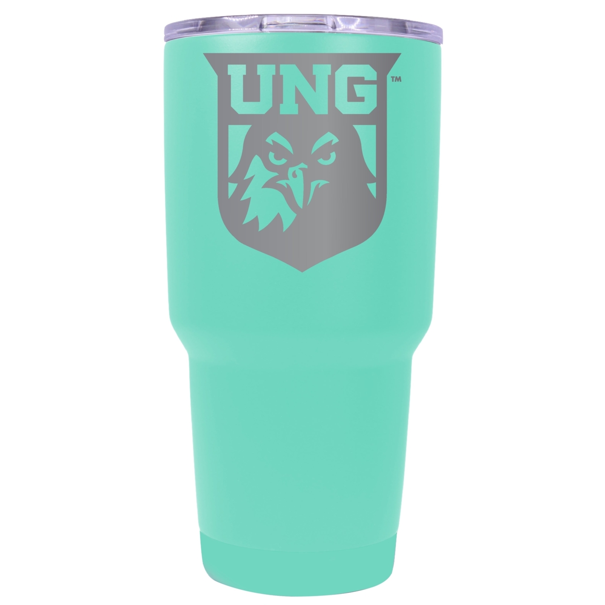 North Georgia Nighthawks 24 Oz Laser Engraved Stainless Steel Insulated Tumbler - Choose Your Color. - Seafoam