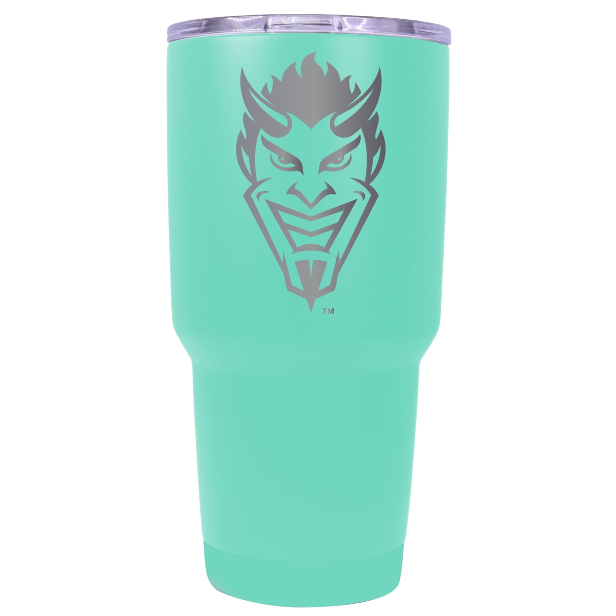 Northwestern State Demons 24 Oz Laser Engraved Stainless Steel Insulated Tumbler - Choose Your Color. - Seafoam