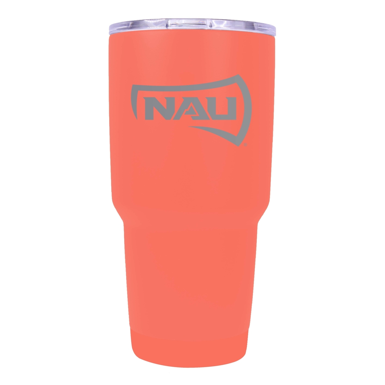 Northern Arizona University 24 Oz Laser Engraved Stainless Steel Insulated Tumbler - Choose Your Color. - Coral