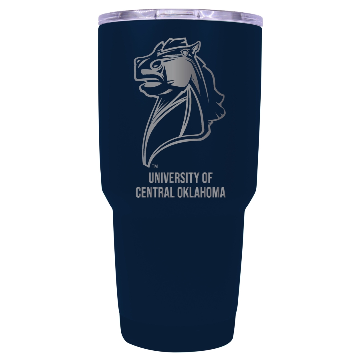 University Of Central Oklahoma Bronchos 24 Oz Laser Engraved Stainless Steel Insulated Tumbler - Choose Your Color.