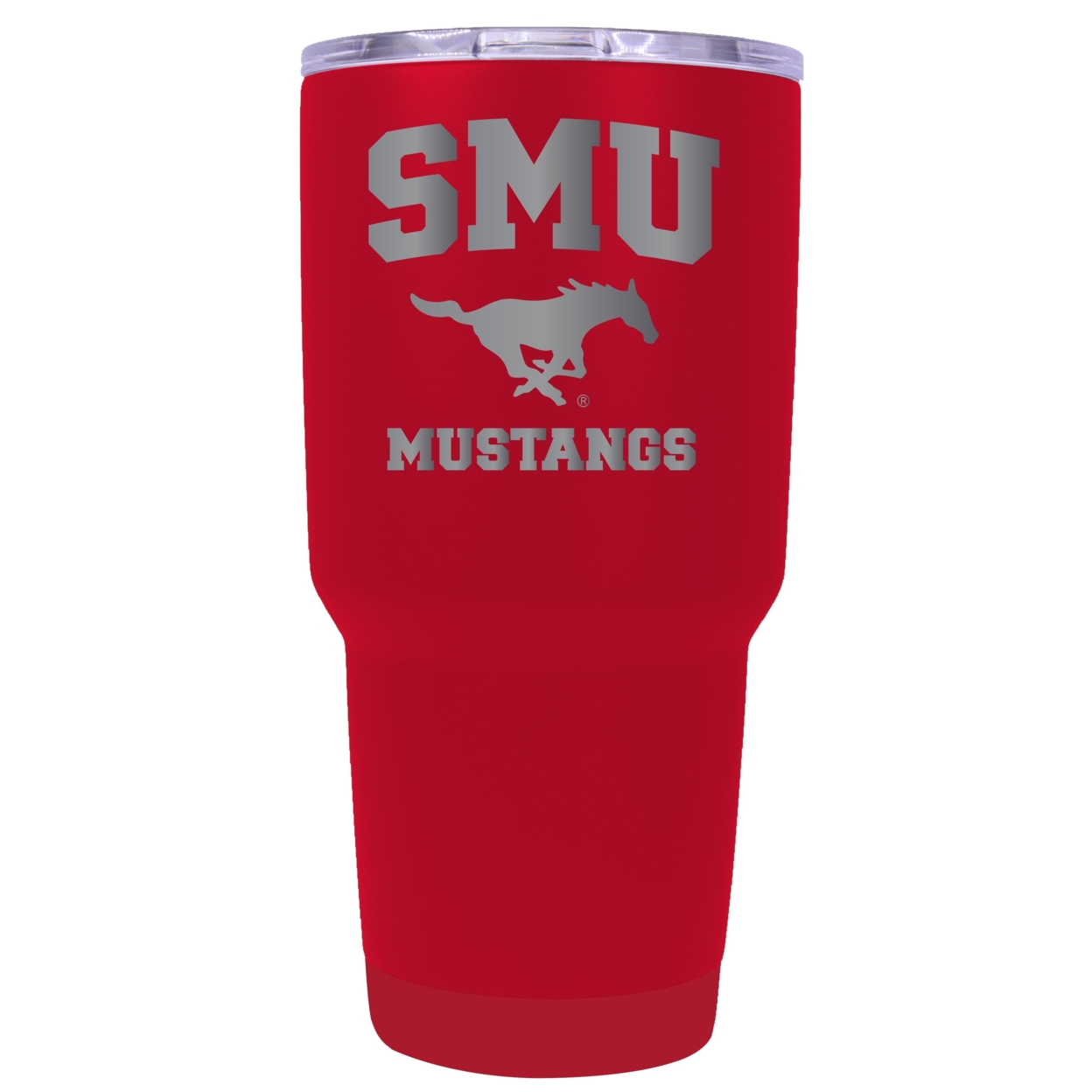 Southern Methodist University 24 Oz Laser Engraved Stainless Steel Insulated Tumbler - Choose Your Color. - Navy